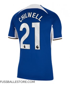 Günstige Chelsea Ben Chilwell #21 Heimtrikot 2023-24 Kurzarm